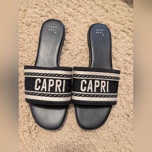 A New Day Capri Sandals- Size 10